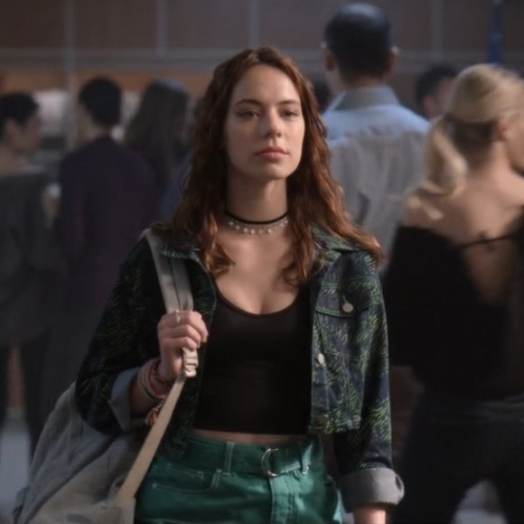 Green Denim Skirt Screen-Worn in 'Dare Me' Marlo Kelly - Picture 4 of 7